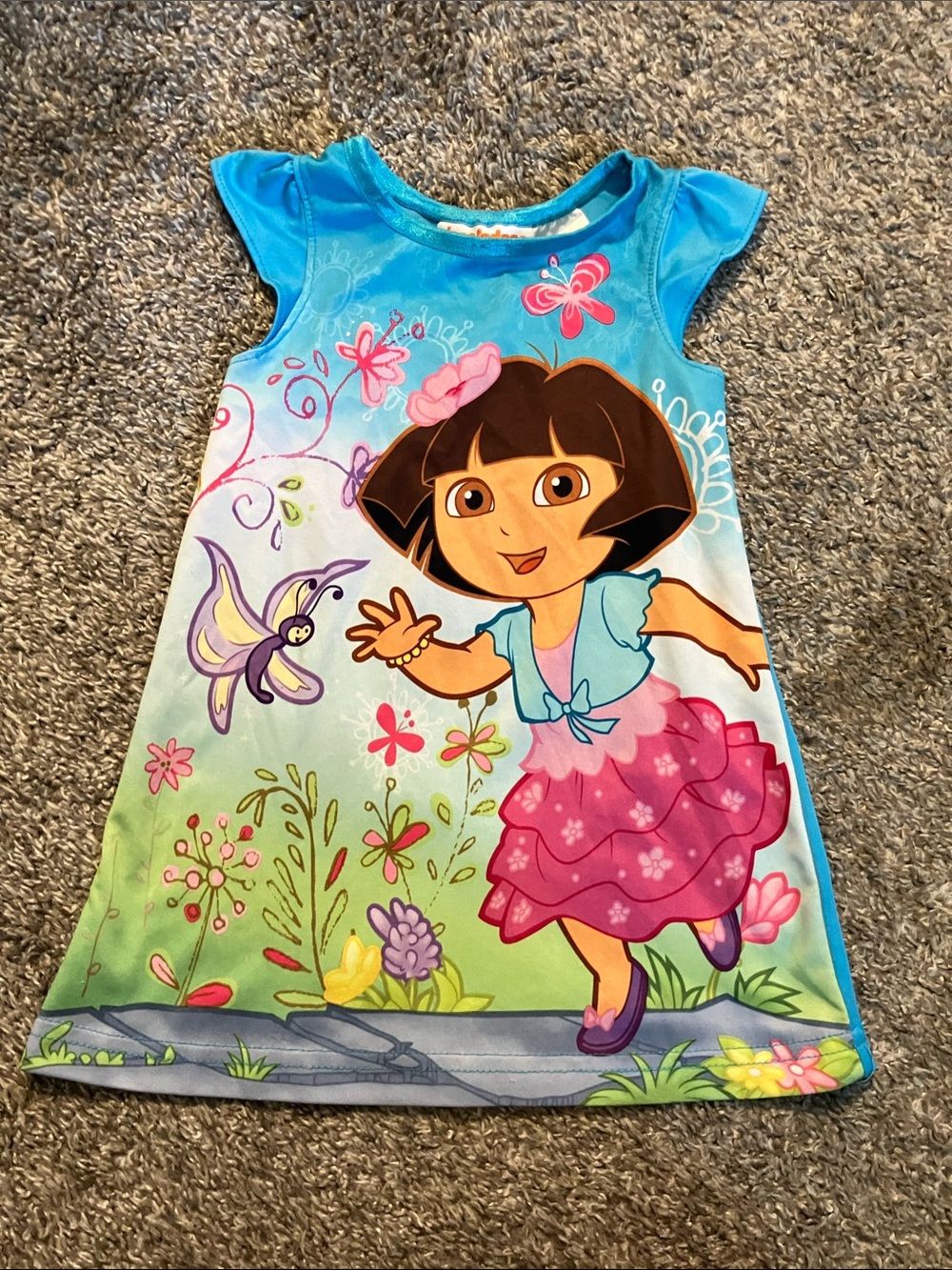 2011 Nickelodeon Dora The Explorer Nightgown size 12 months
